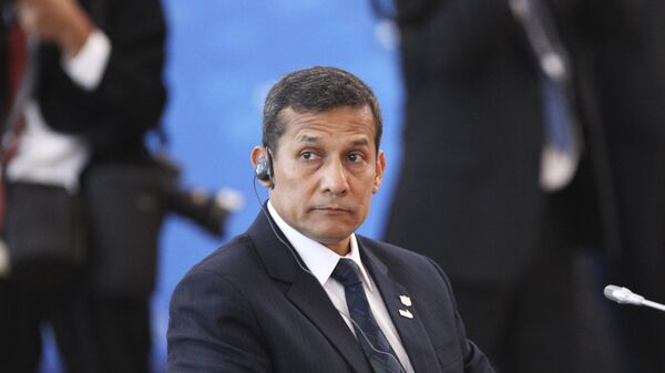 El expresidente de Perú Ollanta Humala - Sputnik Mundo