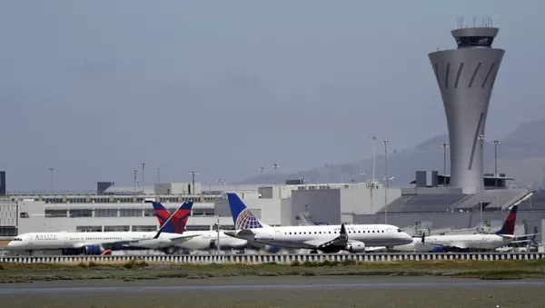 El aeropuerto internacional de San Francisco - Sputnik Mundo