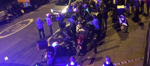 Lugar del ataque de ácido en Londres - Sputnik Mundo