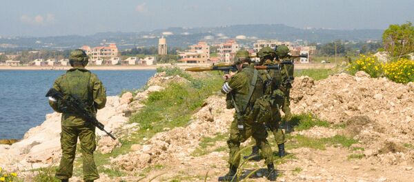 Las maniobras ruso-sirias en la base de Tartus (archivo) - Sputnik Mundo