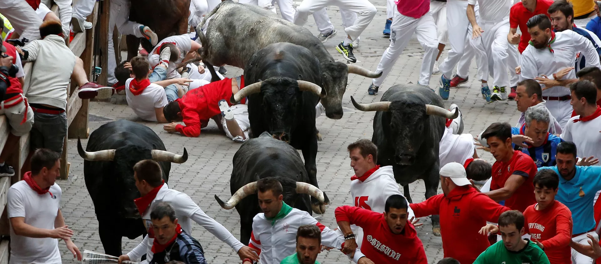 Fiesta de San Fermín en Pamplona, España Fiesta de San Fermín en Pamplona, España - Sputnik Mundo, 1920, 08.07.2020