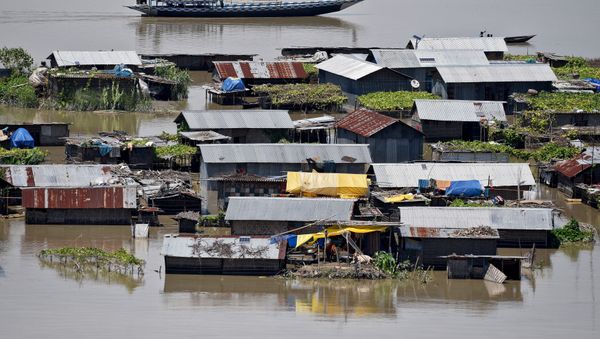 Inundaciones en la India Inundaciones en la India - Sputnik Mundo