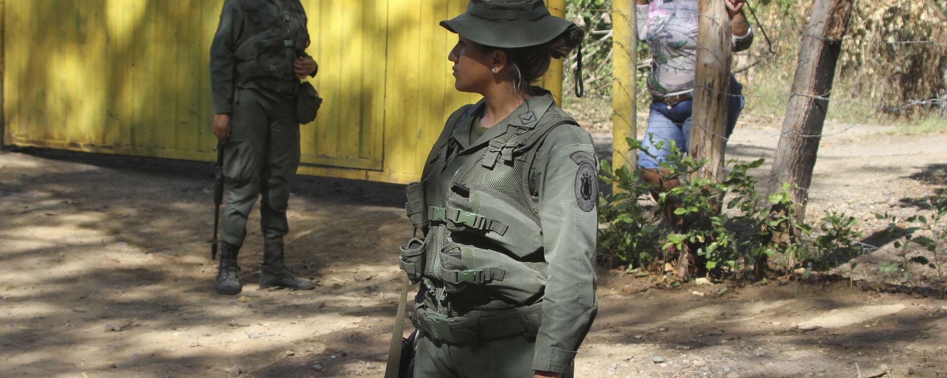 Militar venezolana en la frontera con Colombia (archivo) Militar venezolana en la frontera con Colombia (archivo) - Sputnik Mundo, 1920, 17.09.2022