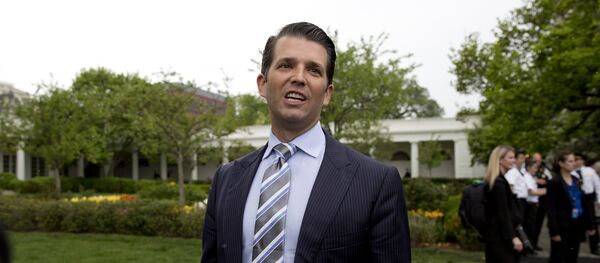 Donald Trump Jr., hijo de Donald Trump Donald Trump Jr., hijo de Donald Trump - Sputnik Mundo