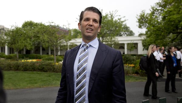 Donald Trump Jr., hijo del presidente estadounidense Donald Trump (archivo) - Sputnik Mundo