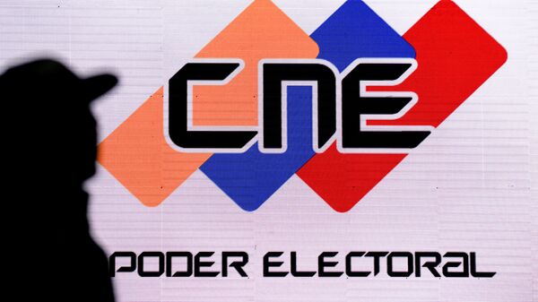 Logo del CNE de Venezuela (archivo) - Sputnik Mundo