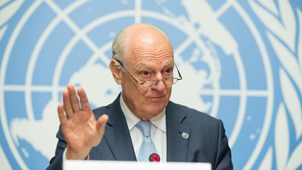 Staffan de Mistura, el enviado de la ONU para Siria - Sputnik Mundo