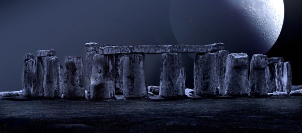 Stonehenge, monumento megalítico tipo crómlech (ilustración) Stonehenge, monumento megalítico tipo crómlech (ilustración) - Sputnik Mundo