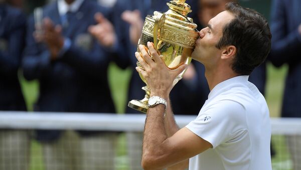 Roger Federer, tenista - Sputnik Mundo