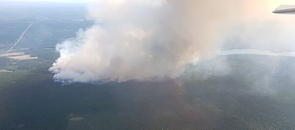 Incendios forestales en la Columbia Británica, Canadá - Sputnik Mundo