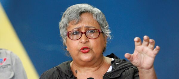 Tibisay Lucena, presidenta del Consejo Nacional Electoral de Venezuela - Sputnik Mundo