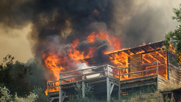 Incendios forestales en Montenegro Incendios forestales en Montenegro - Sputnik Mundo