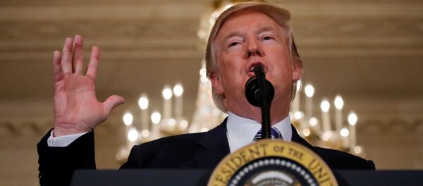 Donald Trump, presidente de EEUU (archivo) - Sputnik Mundo