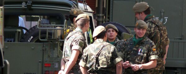 Los militares españoles (imagen referencial) - Sputnik Mundo
