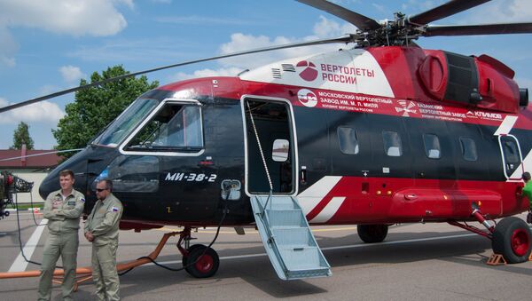 Helicóptero Mi-38 - Sputnik Mundo