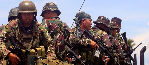 Militares filipinos (archivo) - Sputnik Mundo