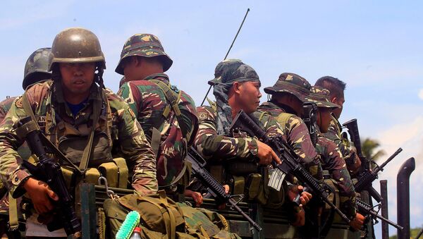 Militares filipinos (archivo) - Sputnik Mundo