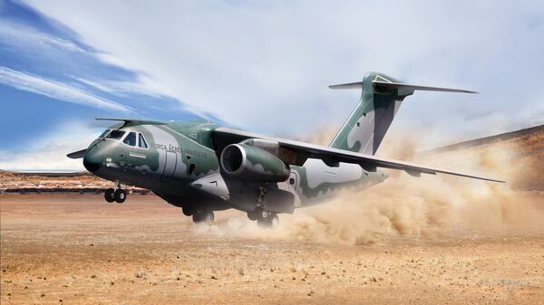 KC-390, avión militar de fabricación brasileña - Sputnik Mundo