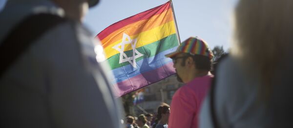 El desfile de orgullo gay en Israel (archivo) - Sputnik Mundo
