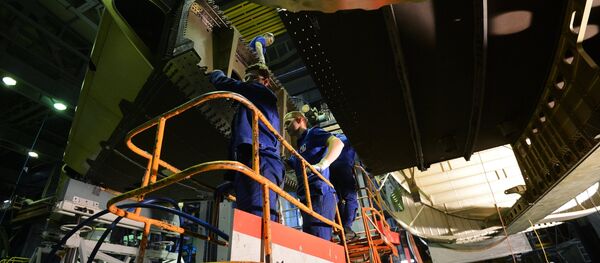 En el Instituto Central de Aerohidrodinámica N.Y. Zhukovski En el Instituto Central de Aerohidrodinámica N.Y. Zhukovski - Sputnik Mundo