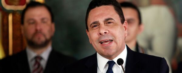 Samuel Moncada, ministro venezolano de Exteriores - Sputnik Mundo