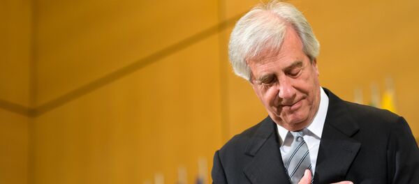 Tabaré Vázquez, presidente de Uruguay - Sputnik Mundo