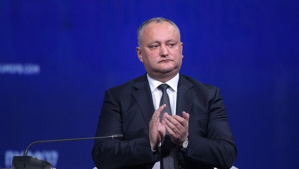 Igor Dodon, presidente de Moldavia - Sputnik Mundo