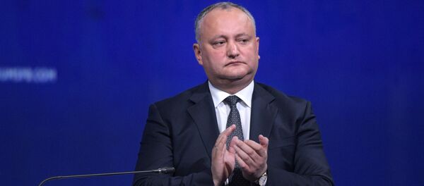 Igor Dodon, presidente de Moldavia Igor Dodon, presidente de Moldavia - Sputnik Mundo