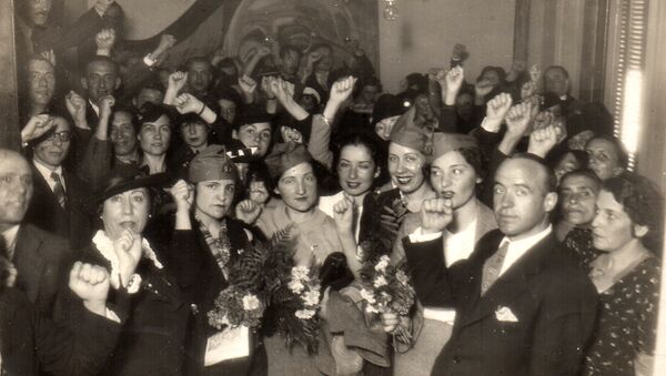 Comité de Ayuda a la República española Félix Martínez Blanco (Uruguay, 1939) - Sputnik Mundo