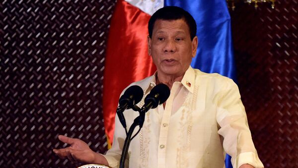 Rodrigo Duterte, presidente de Filipinas - Sputnik Mundo