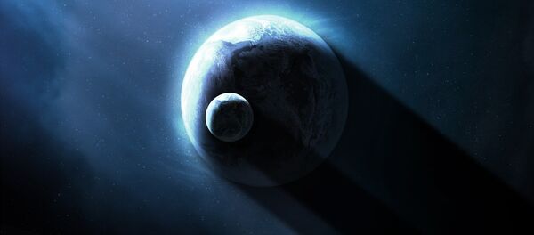 La Tierra y la Luna (imagen referencial) - Sputnik Mundo