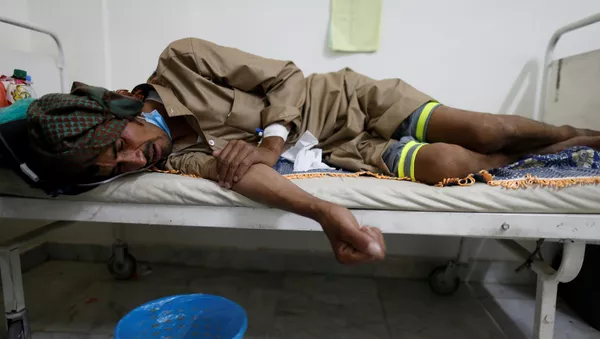 Epidemia de cólera en Yemen - Sputnik Mundo
