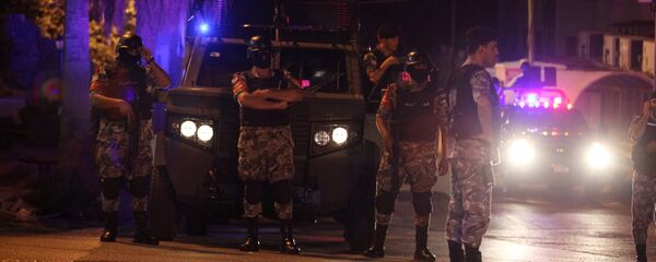 Policía de Ammán - Sputnik Mundo