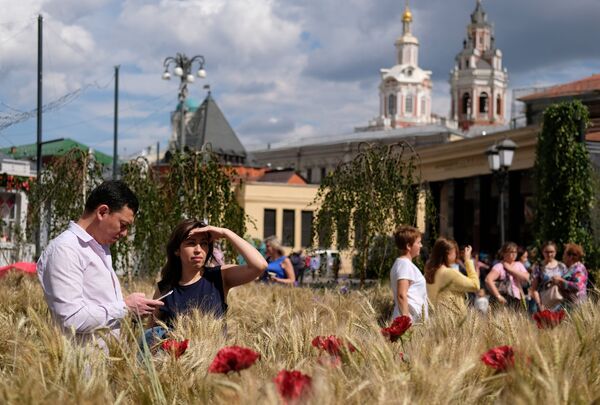 El festival 'Verano de Moscú. Mermelada de flores' - Sputnik Mundo