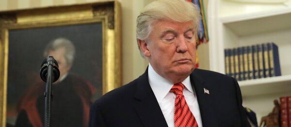 Donald Trump, presidente de EEUU - Sputnik Mundo