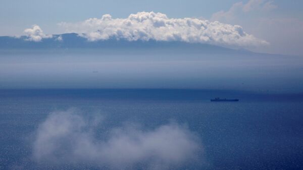 Un buque en el mar de Japón (imagen referencial) - Sputnik Mundo