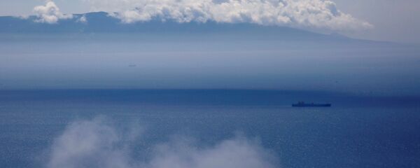 Un buque en el mar de Japón (imagen referencial) - Sputnik Mundo