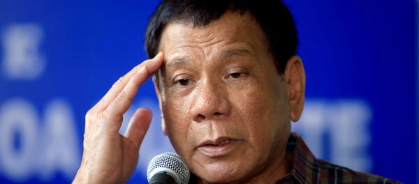 Rodrigo Duterte, presidente de Filipinas - Sputnik Mundo
