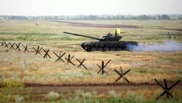 Un tanque T-72B3 (archivo)