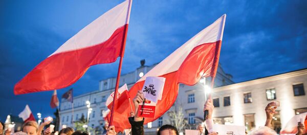 Protestas en Polonia Protestas en Polonia - Sputnik Mundo