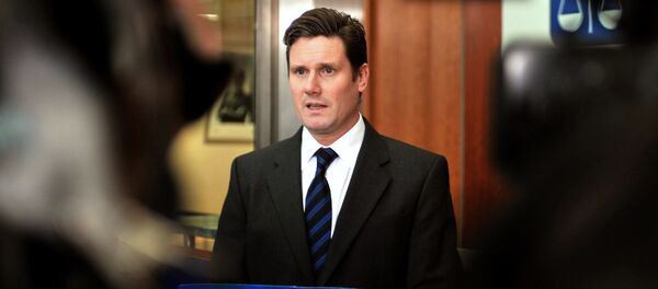 Sir Keir Starmer, portavoz laborista en materia del Brexit Sir Keir Starmer, portavoz laborista en materia del Brexit - Sputnik Mundo