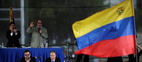 Representantes de la oposición de la Unidad Democrática de Venezuela - Sputnik Mundo