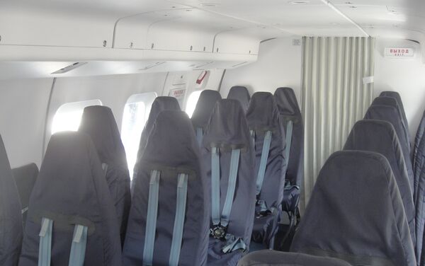 El interior del helicóptero Mi-171A2 - Sputnik Mundo