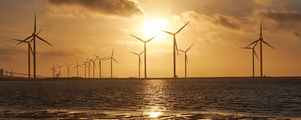 Un parque eólico (archivo) - Sputnik Mundo