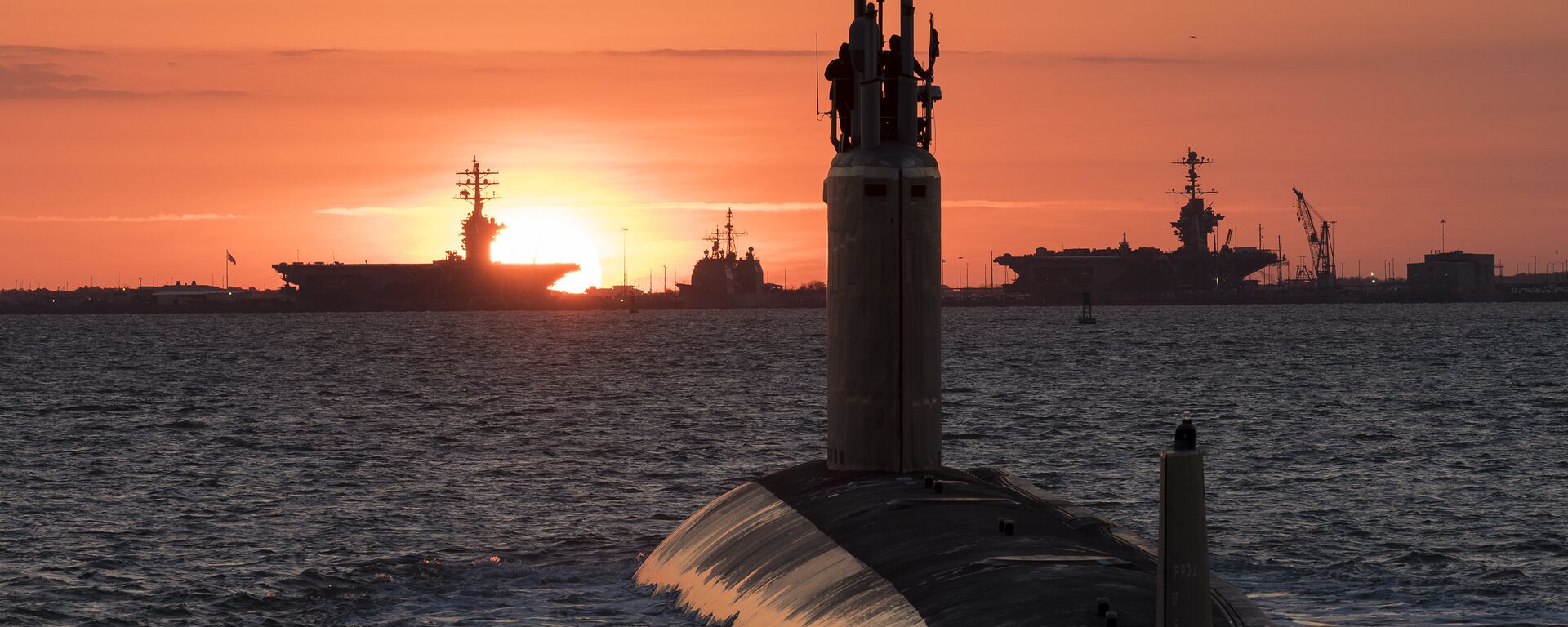 Submarino de clase Virginia de la Marina de Guerra de Estados Unidos (Imagen referencial) - Sputnik Mundo, 1920, 13.03.2023