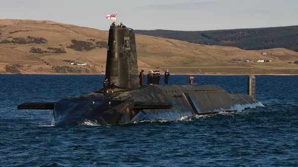 Un submarino estadounidense (archivo) - Sputnik Mundo