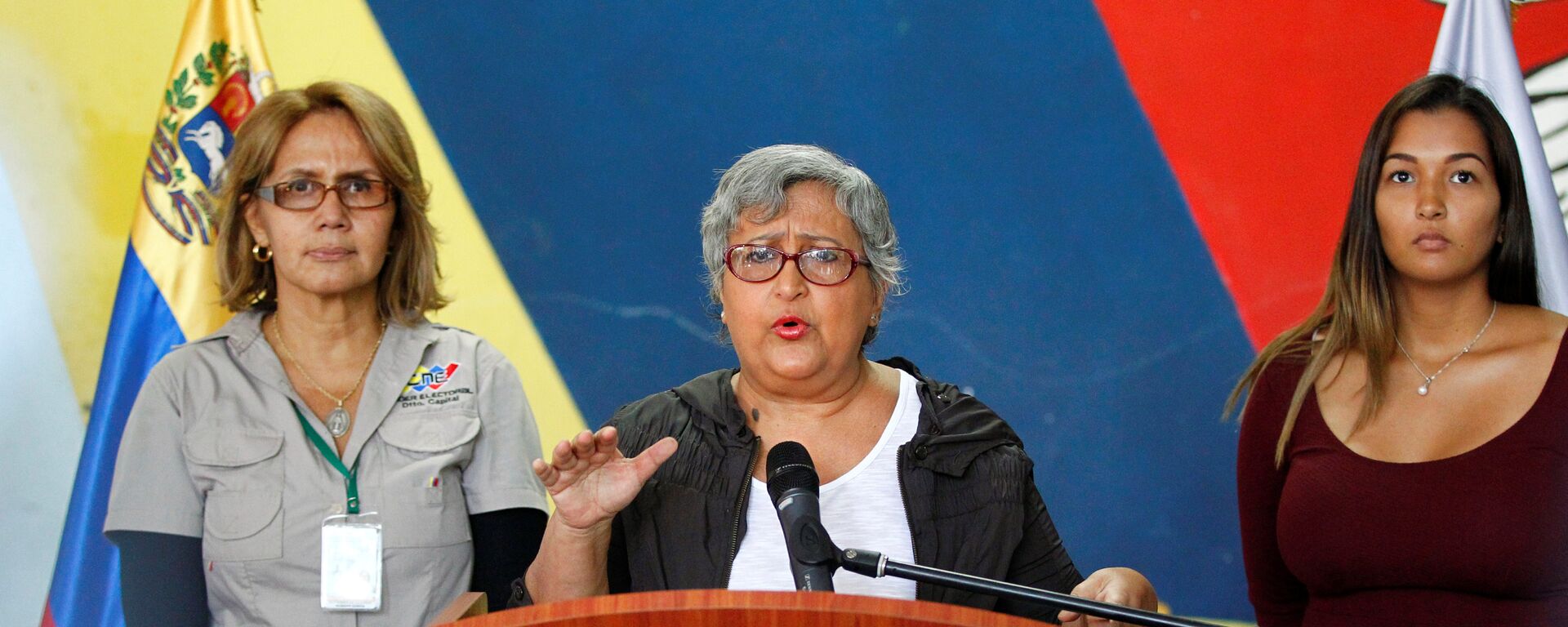 Tibisay Lucena, presidente del Consejo Nacional Electoral de Venezuela - Sputnik Mundo, 1920, 11.08.2021