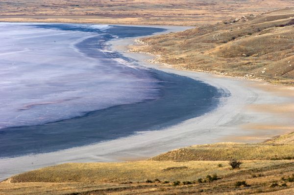 El lago Chokrak: así es el lodo curativo de Crimea - Sputnik Mundo