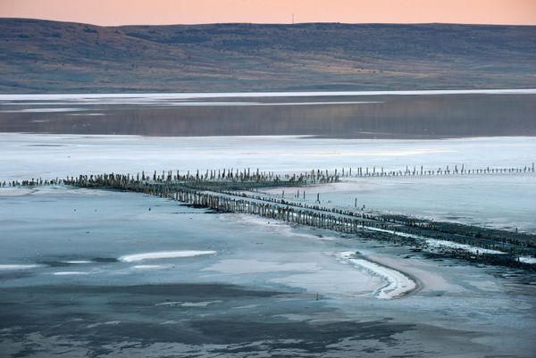 El lago Chokrak: así es el lodo curativo de Crimea - Sputnik Mundo