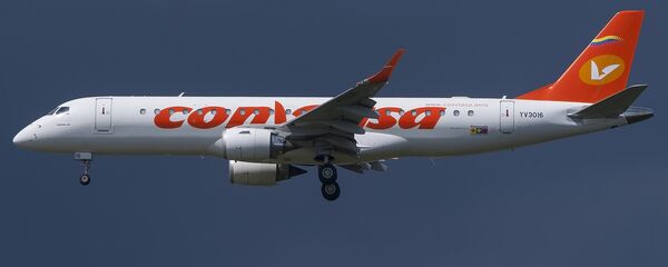 Un avión de la compañía aérea venezolana Conviasa (imagen referencial) - Sputnik Mundo